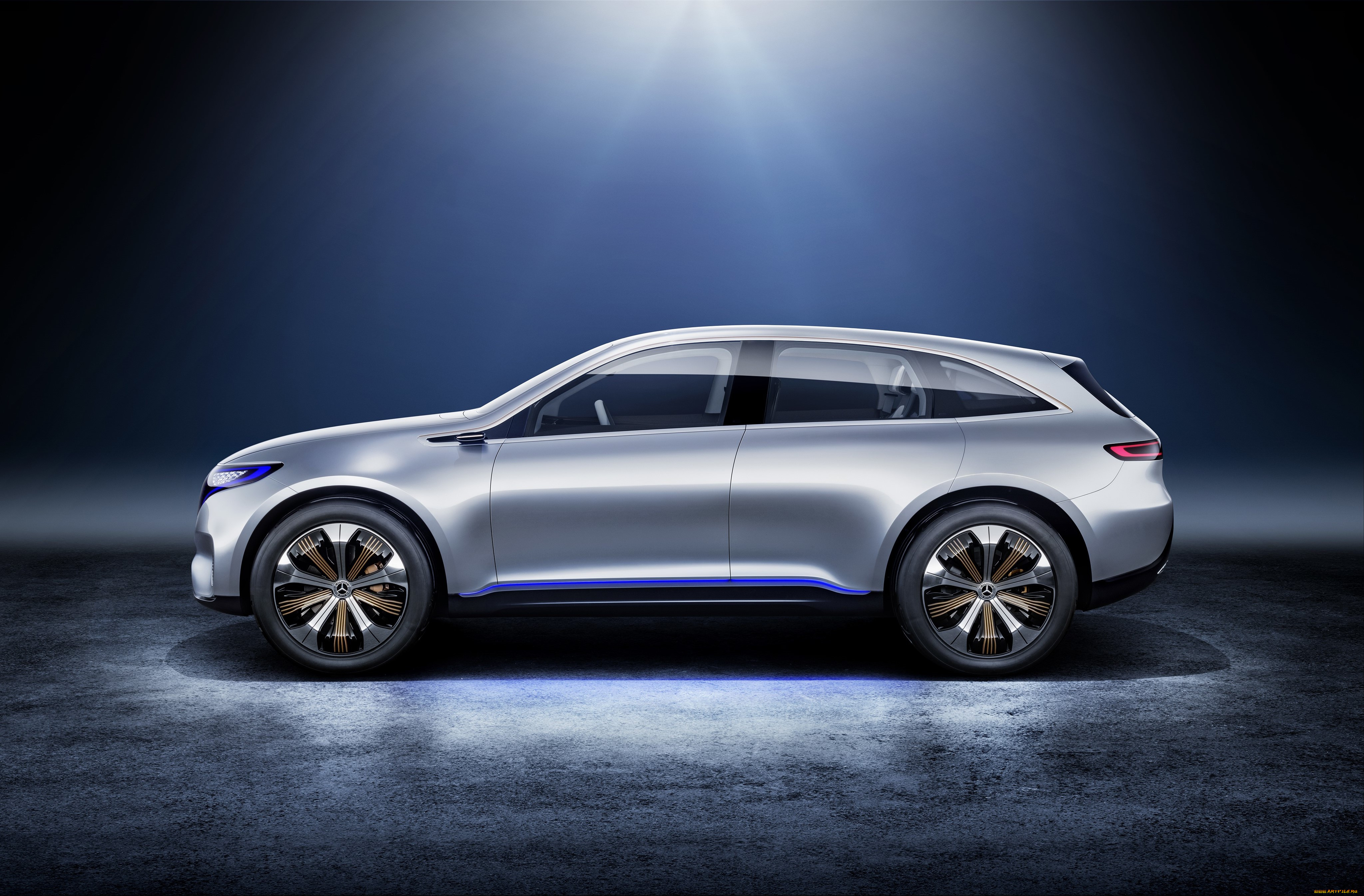 , mercedes-benz, 2016, concept, generation, eq